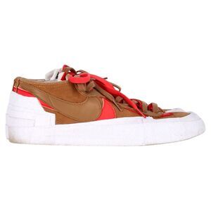 Nike x Sacai Blazer Low Sneakers in Brown Leather